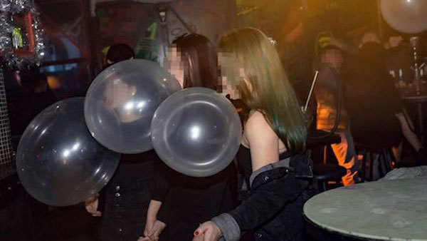 Hanoi police raid Old Quarter bars, seizing funky balls