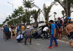 Gây ra 2 vụ tai nạn trên đường ở Hà Nội, tài xế vọt ga bỏ chạy