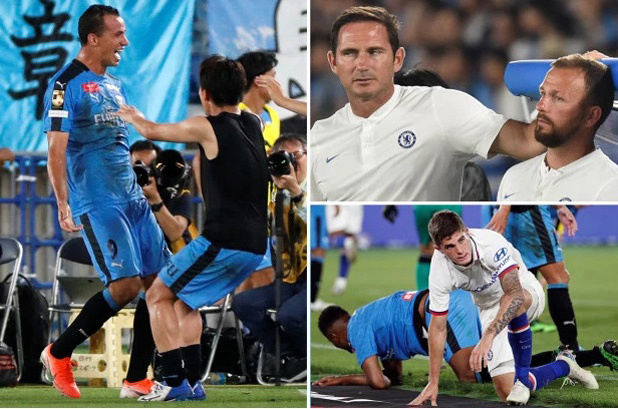 Chelsea thua sốc ở Nhật, Lampard bẽ bàng