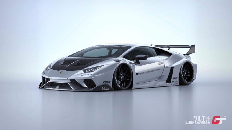 Liberty Walk ra mắt gói độ không đinh tán cho siêu xe Lamborghini