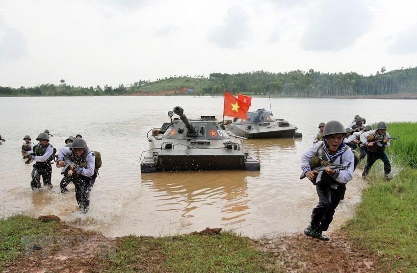 Hải quân đánh bộ - lực lượng tinh nhuệ bảo vệ chủ quyền biển, đảo