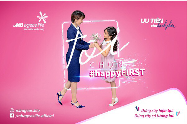 Mừng 3 tuổi, MB Ageas Life triển khai chiến dịch #happyFIRST