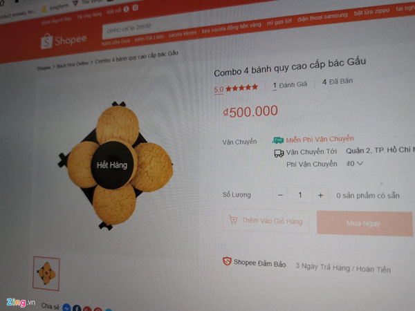 Shopee có thể bị phạt 500 triệu nếu 'bánh cần sa' còn được bán