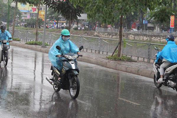 Thời tiết 3 ngày tới, Hà Nội mưa dông nhiều về đêm và sáng