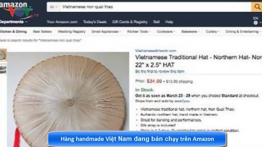 Hàng handmade của Việt Nam 'ăn khách' trên Amazon