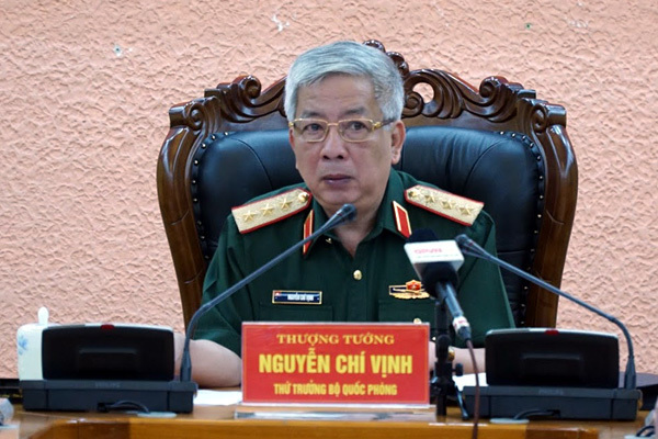 Senior Lieutenant General Nguyen Chi Vinh talks about the situation in the East Sea