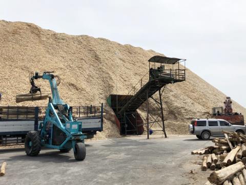 Wood chip exports stuck on the way to China