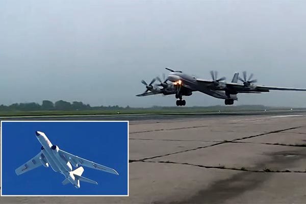 Nga tung video máy bay ném bom 'hẹn' chiến cơ Trung Quốc