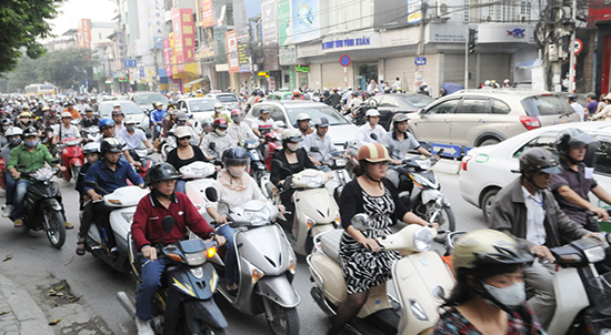 Vietnam ranks fourth among countries with largest number of motorcycles