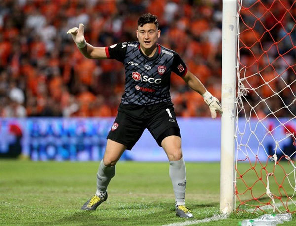 Vietnamese goalkeeper named in Thai league’s team of week