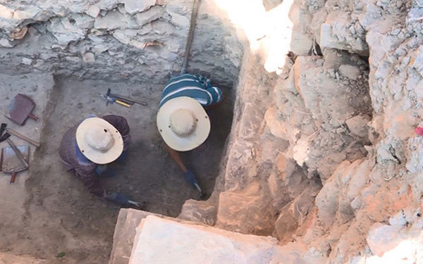 Ancient Cham tower excavated in central province