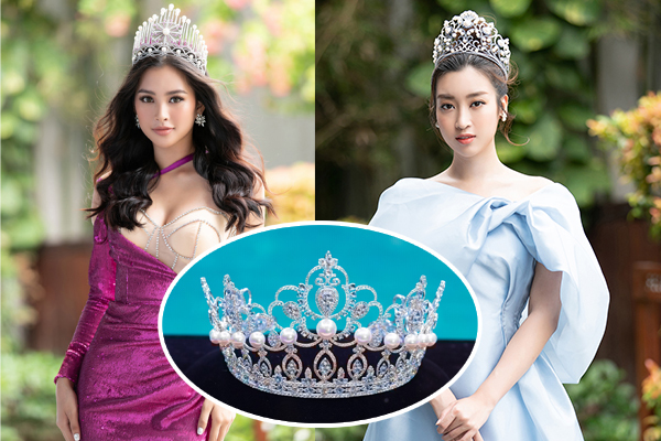 Đỗ Mỹ Linh, Tiểu Vy choáng ngợp vương miện 3 tỷ của Miss World Việt Nam