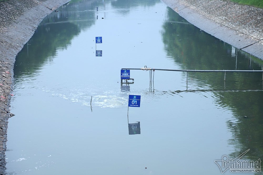 Xả nước hồ Tây vào sông Tô Lịch, ở Nhật phải thông báo trước 3-5 ngày