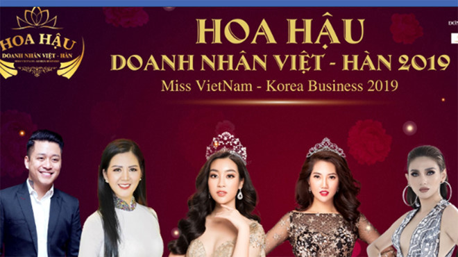 Gala 'Hoa hậu doanh nhân Việt-Hàn 2019' bị đột ngột dừng tổ chức