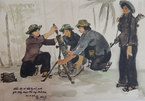 Martyr’s paintings on display at Da Nang Fine Arts Museum