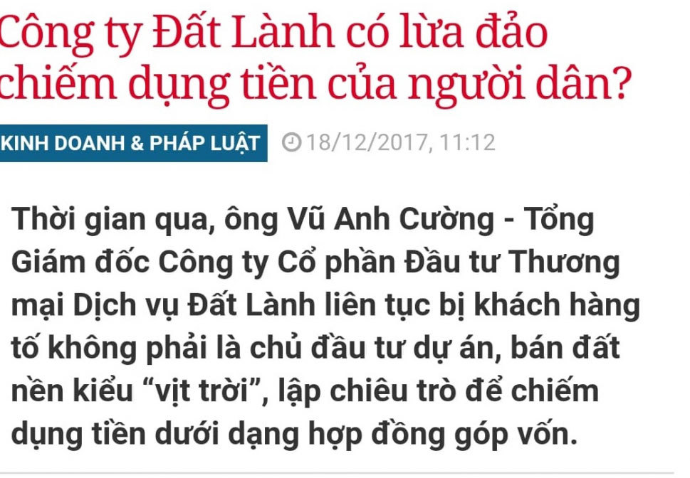 Công ty của đại gia bất động sản sàm sỡ cô gái trên máy bay làm ăn thế nào?
