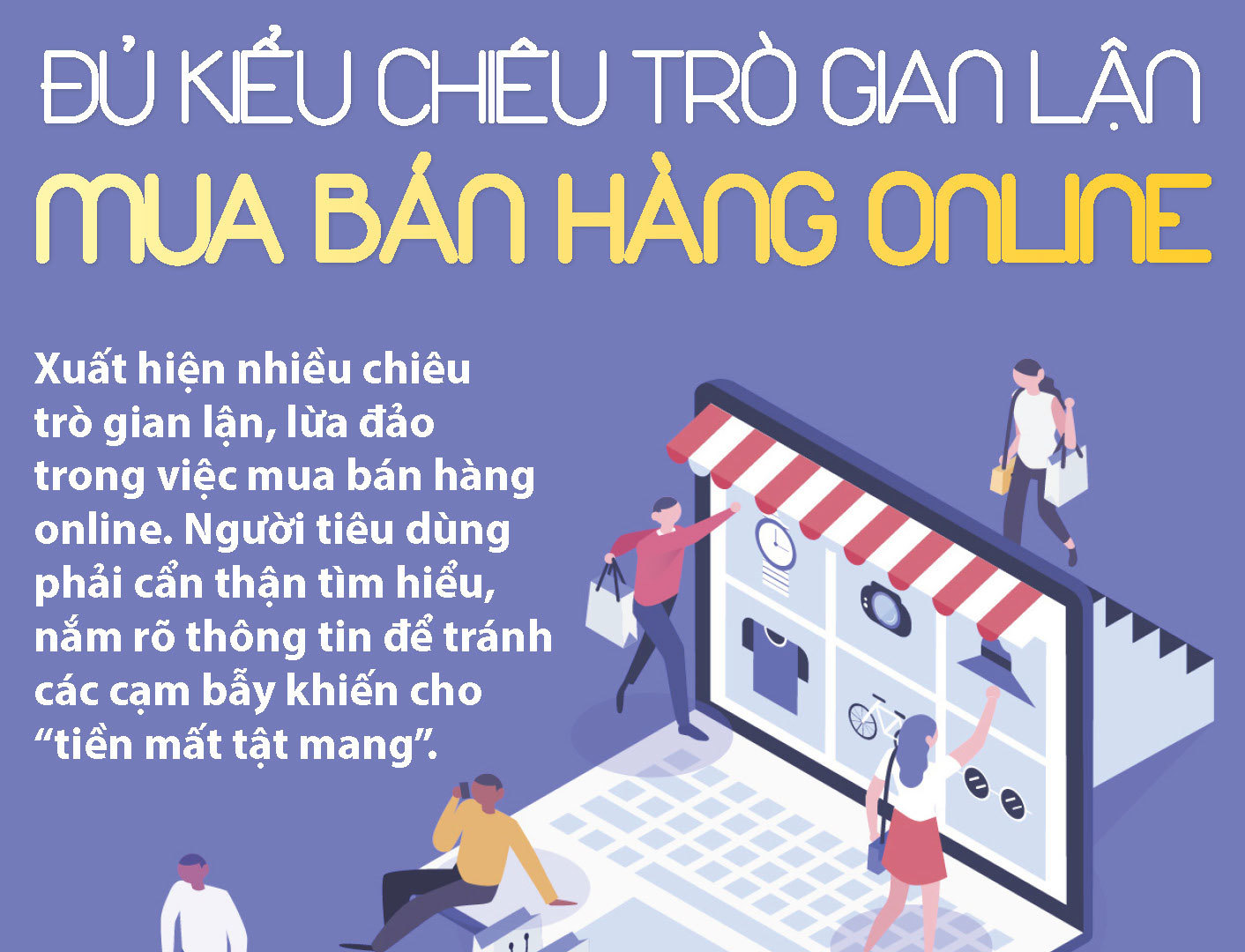 Đủ kiểu chiêu trò gian lận mua bán hàng online