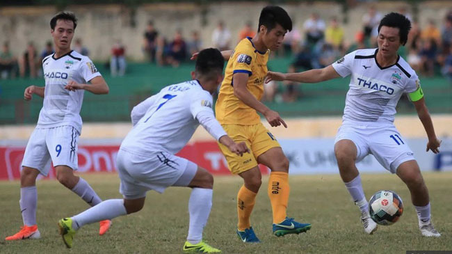 Lịch thi đấu vòng 18 V-League: HAGL làm khách ở xứ Thanh