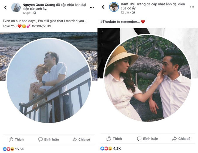 Cường Đô La: 'Dù trong ngày tệ nhất, anh vẫn vui mừng vì cưới được em'