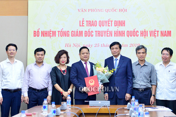 Ông Vũ Minh Tuấn làm Tổng giám đốc Truyền hình Quốc hội