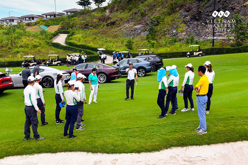 Gần 100 golfer háo hức trước giờ khai mạc FLC Vietnam Masters 2019