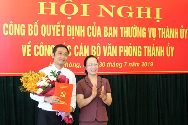 Nhân sự mới Hải Phòng, Ninh Bình, Sơn La