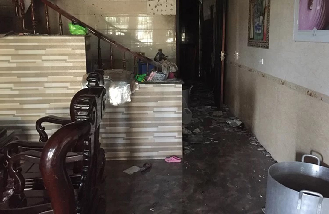 Bắt kẻ đốt nhà bạn gái khiến 5 người nhập viện ở Nghệ An