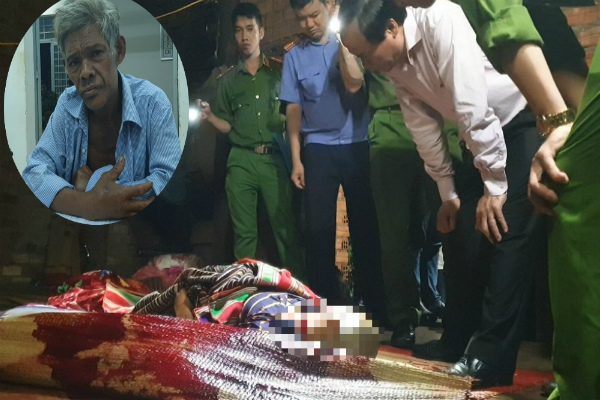 Nghi án cha cắt cổ con trai chết dưới nền nhà ở Đắk Lắk