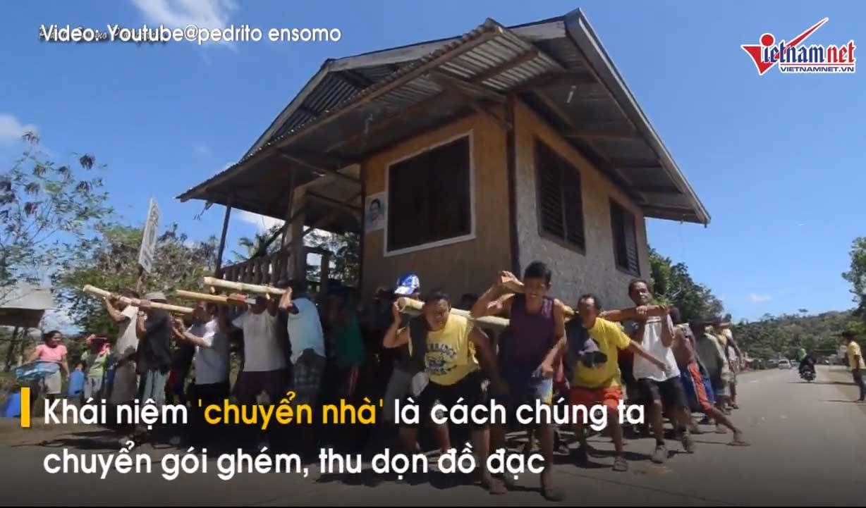 Kỳ lạ tục lệ bê cả nhà bằng tay không đến nơi ở mới