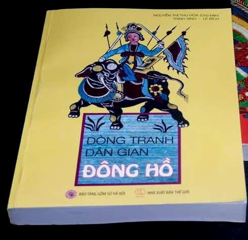 Colouring book features Dong Ho folk paintings