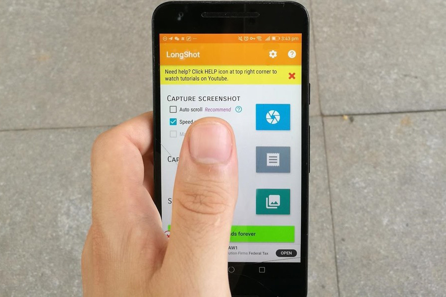 Cách chụp ảnh toàn bộ trang web trên Android tương tự iOS 13