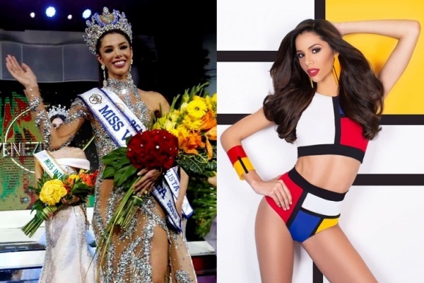 Vẻ đẹp gợi cảm, nóng bỏng của tân Hoa hậu Venezuela mới 19 tuổi