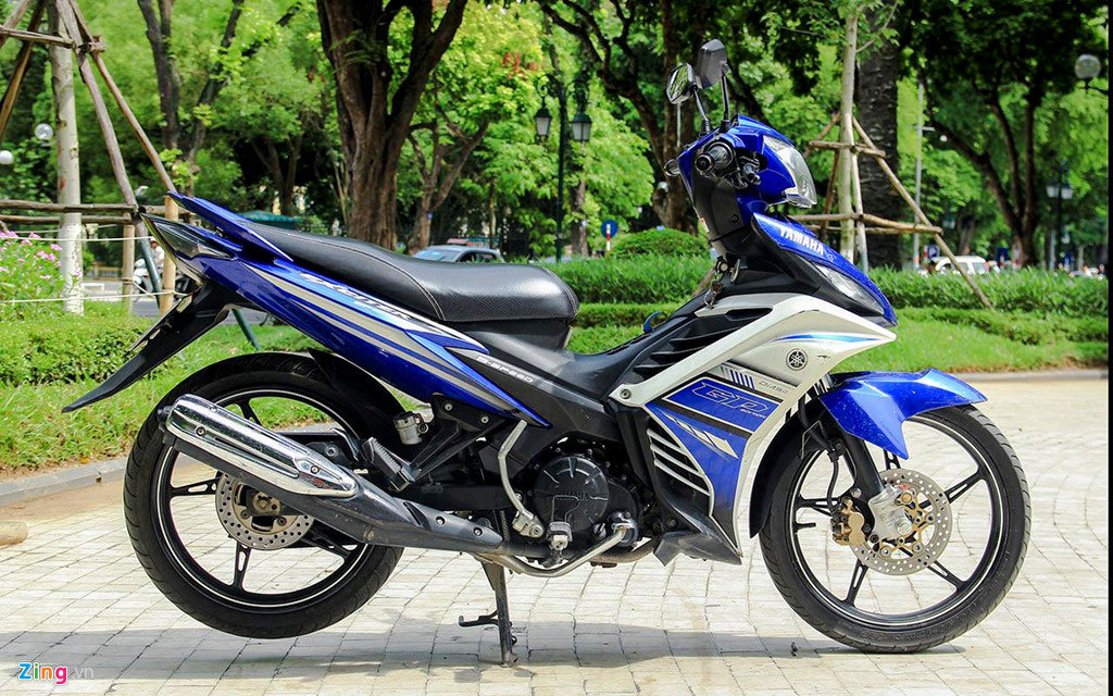 Tem rời Exciter 20112014 xanh GP trắng 2012 i  Decal trang trí