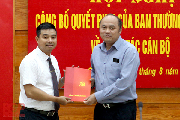 Bổ nhiệm nhân sự 6 địa phương