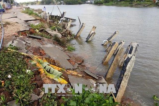 An Giang province declares emergency state of erosion