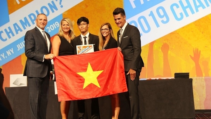 Vietnamese student grabs bronze at Microsoft Office Specialist World Championship