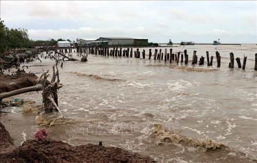 Kien Giang suffers from coastal erosion