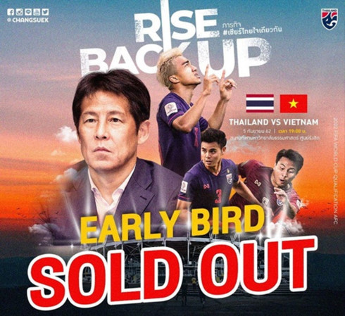 Vietnam, Thailand fixture sees 5,000 tickets already sold