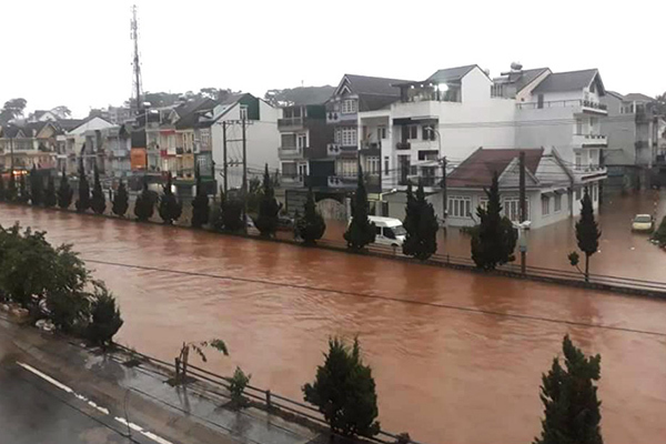 Thời tiết 3 ngày tới, mưa lớn ở Đà Lạt tiếp diễn ngày mai