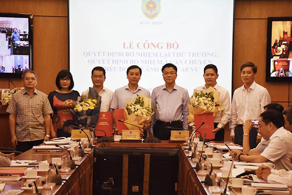 Điều động, bổ nhiệm nhân sự Bộ Tư pháp