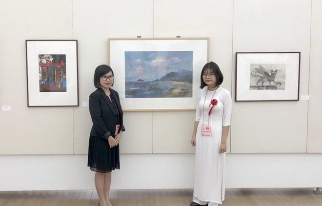 Vietnamese student wins prize at Japan’s high school arts festival