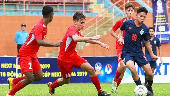 U18 Thái Lan thua sốc trước U18 Campuchia
