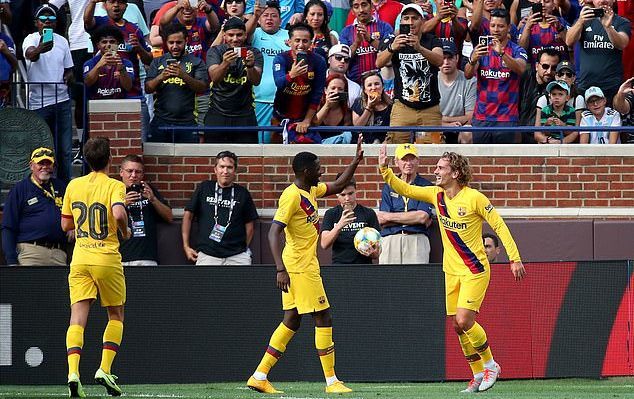 Griezmann khai hỏa, Barca