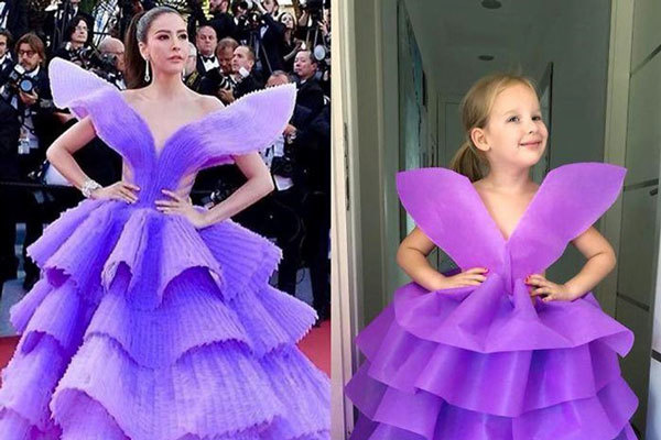 Bé gái 5 tuổi 'gây bão' với bộ ảnh cosplay sao nổi tiếng đi sự kiện