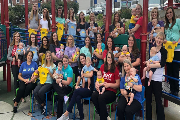 Ghé thăm bệnh viện có 36 y tá cùng mang thai và sinh con trong 1 năm