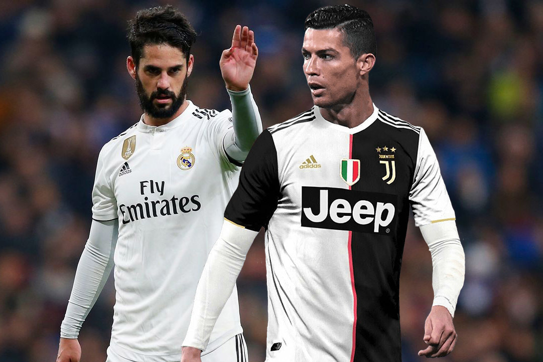 Ronaldo kêu gọi Isco bỏ Real, khoác áo Juventus