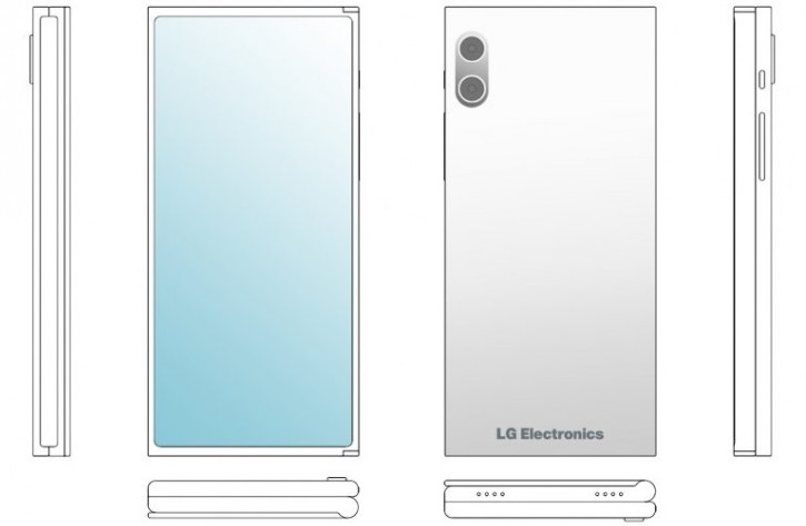 LG phát triển smartphone màn hình gập 3, không cổng kết nối