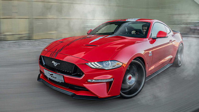 Ford Mustang được nâng cấp với gói độ mạnh như siêu xe