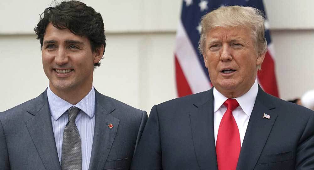 Ông Trump gửi bìa tạp chí xé nham nhở cho sứ quán Canada