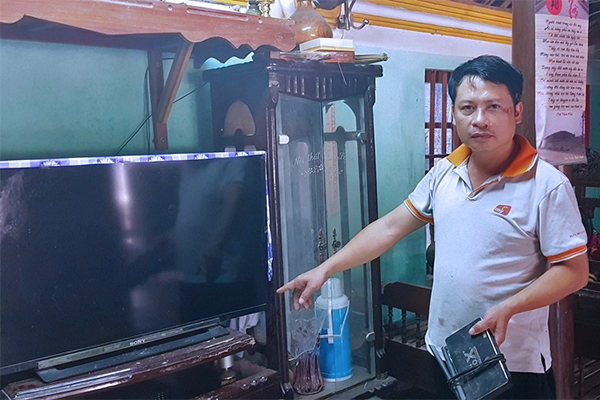1 phút 9 lần mất điện, hàng trăm hộ dân ở Thanh Hóa bị cháy tivi, tủ lạnh